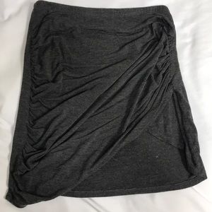 Dark grey wrap skirt!